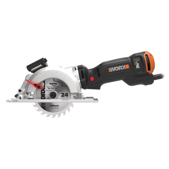 WORX WX437 800Watt 120mm Profesyonel Çok Amaçlı Lazerli Daire Testere - Görsel 2