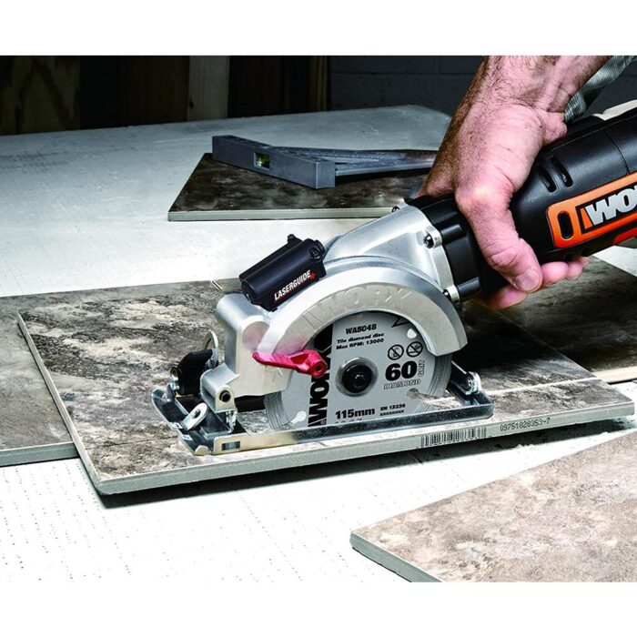 WORX WX437 800Watt 120mm Profesyonel Çok Amaçlı Lazerli Daire Testere - Görsel 6