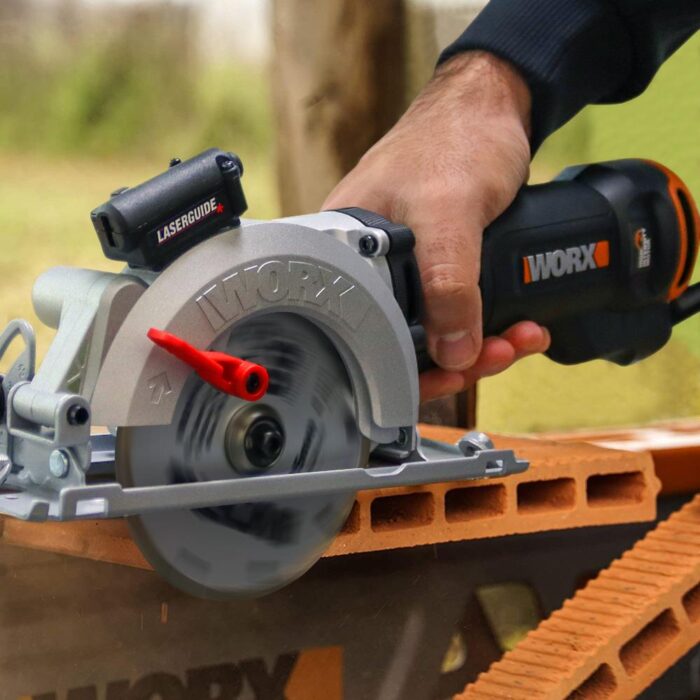 WORX WX437 800Watt 120mm Profesyonel Çok Amaçlı Lazerli Daire Testere - Görsel 8