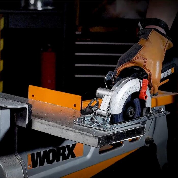 WORX WX437 800Watt 120mm Profesyonel Çok Amaçlı Lazerli Daire Testere - Görsel 10