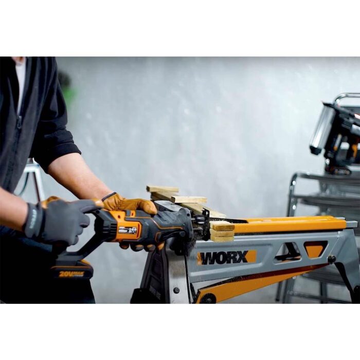 WORX WX500 20Volt 2.0Ah. Li-ion Profesyonel Tilki Kuyruğu Testere - Görsel 5