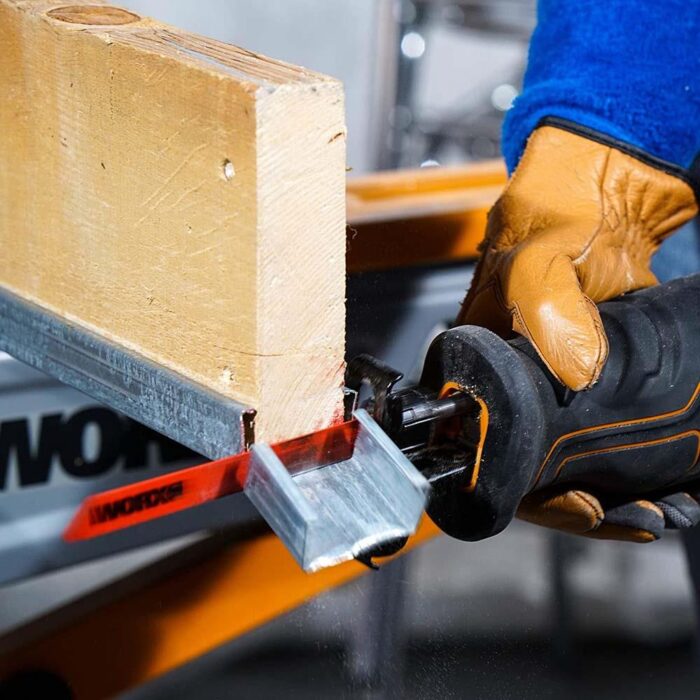 WORX WX500.9 20Volt Profesyonel Tilki Kuyruğu Testere (Akü Dahil Değildir) - Görsel 6