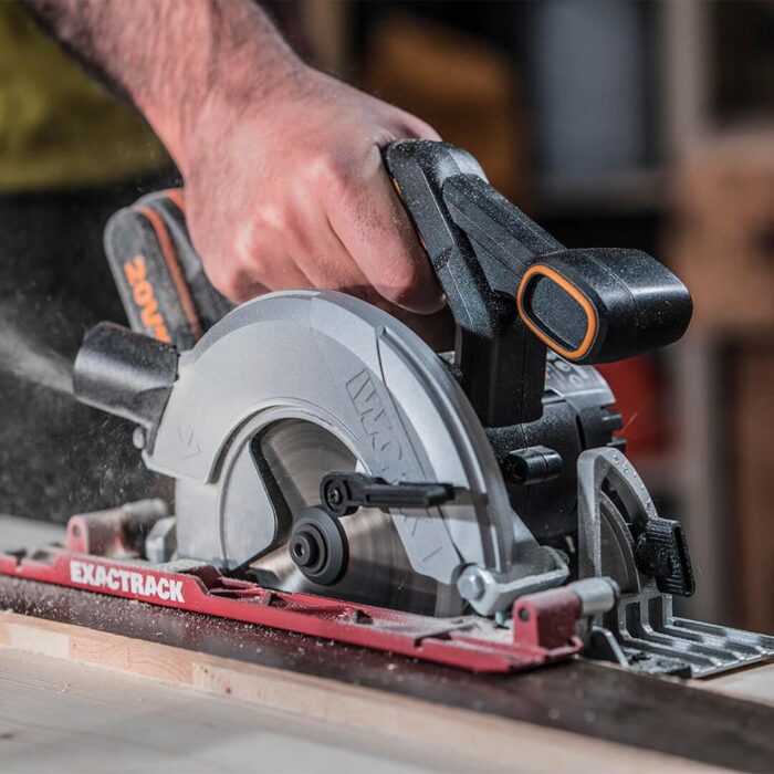 WORX WX530 20Volt 2.0Ah. Li-ion 165mm Profesyonel Daire ve Dalma Testere - Görsel 4
