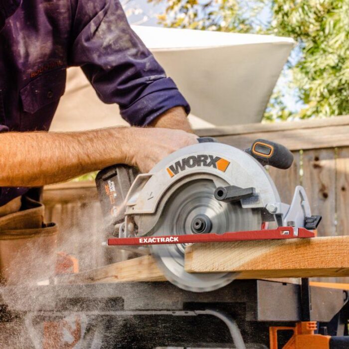 WORX WX530 20Volt 2.0Ah. Li-ion 165mm Profesyonel Daire ve Dalma Testere - Görsel 7