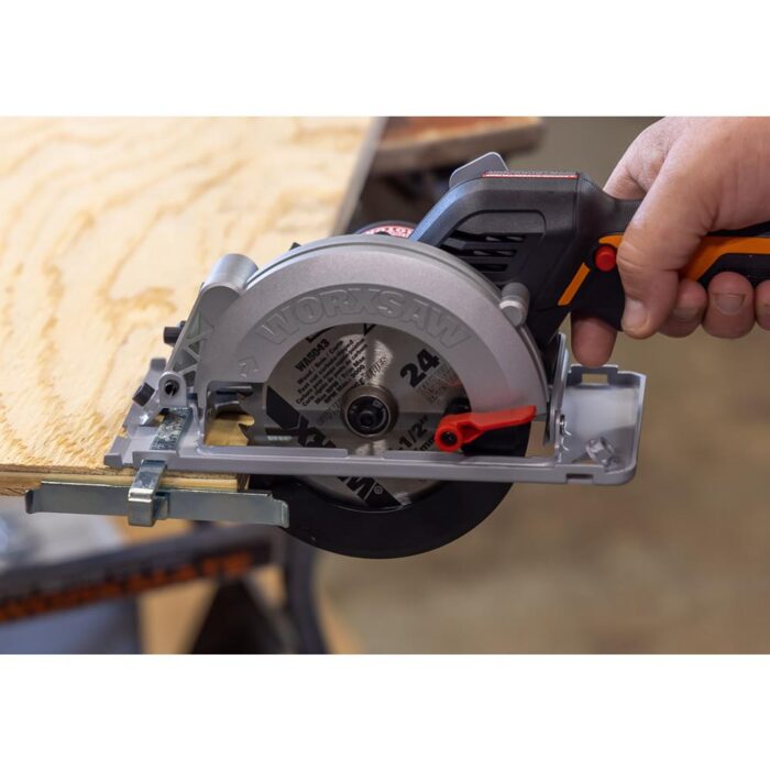 WORX WX531 20Volt 2.0Ah. Li-ion 120mm Kömürsüz Profesyonel Çok Amaçlı Daire Testere - Görsel 10