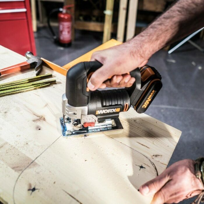WORX WX543 20Volt 2.0Ah Li-ion Profesyonel Dekupaj Testere - Görsel 6