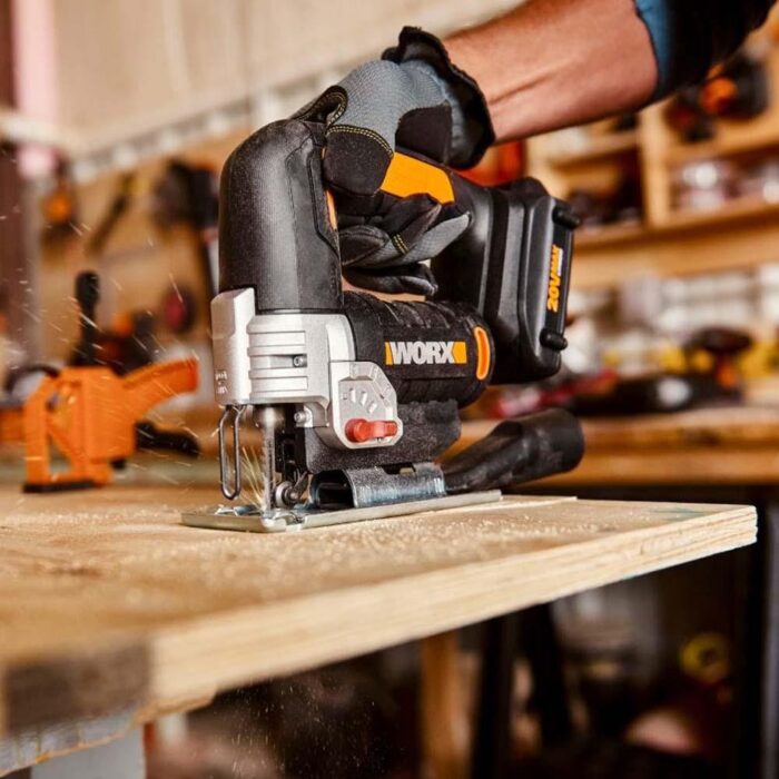 WORX WX543.9 20Volt Profesyonel Dekupaj Testere (Akü Dahil Değildir) - Görsel 3