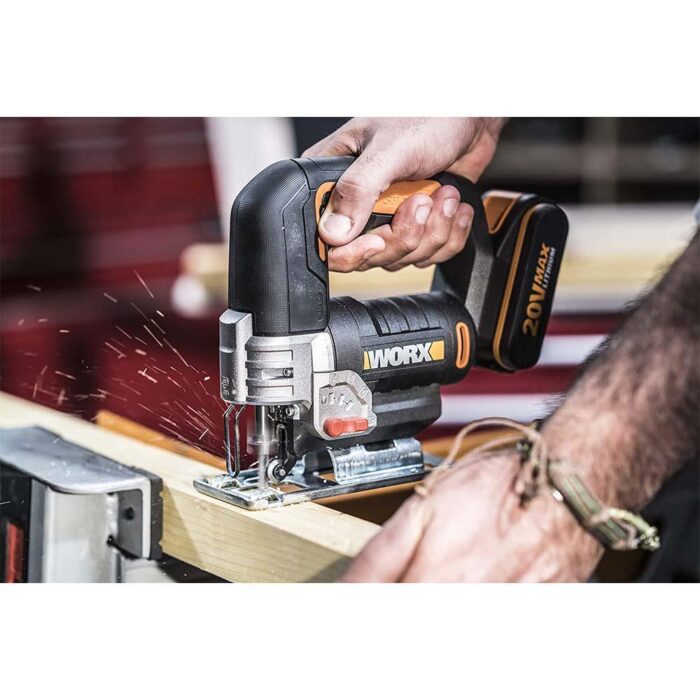 WORX WX543.9 20Volt Profesyonel Dekupaj Testere (Akü Dahil Değildir) - Görsel 7