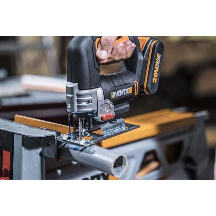 WORX WX543.9 20Volt Profesyonel Dekupaj Testere (Akü Dahil Değildir) - Görsel 8