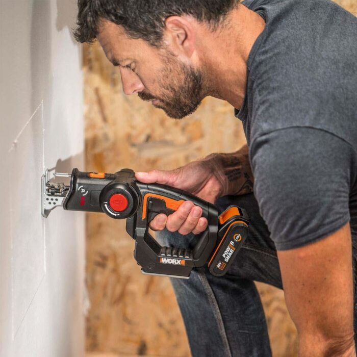 WORX WX550 20Volt 2.0Ah. Li-ion Profesyonel Dekupaj ve Tilki Kuyruğu Testere - Görsel 5