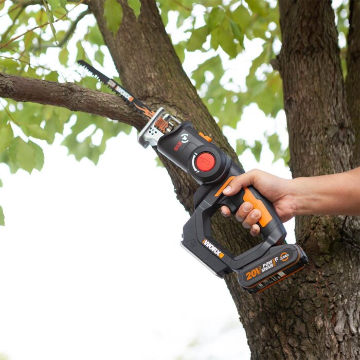 WORX WX550 20Volt 2.0Ah. Li-ion Profesyonel Dekupaj ve Tilki Kuyruğu Testere - Görsel 7