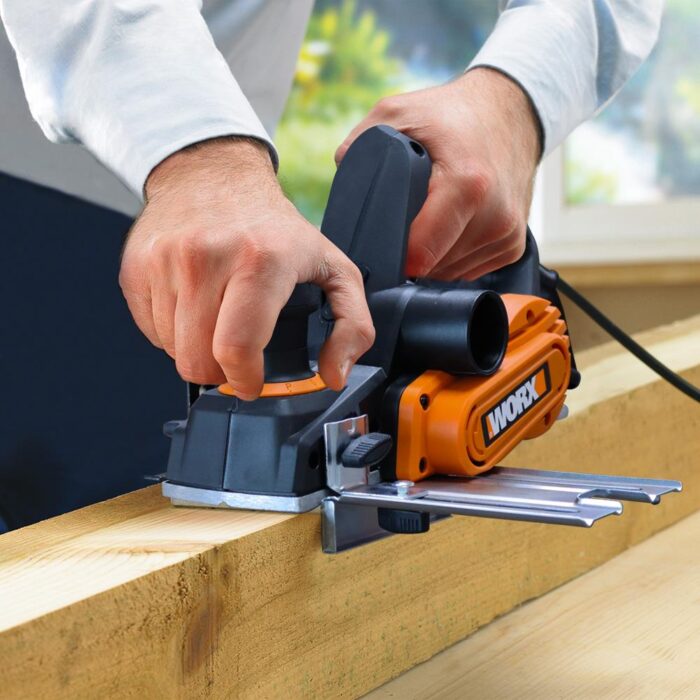 WORX WX615 750Watt 82mm Çift Bıçaklı Profesyonel Planya - Görsel 3