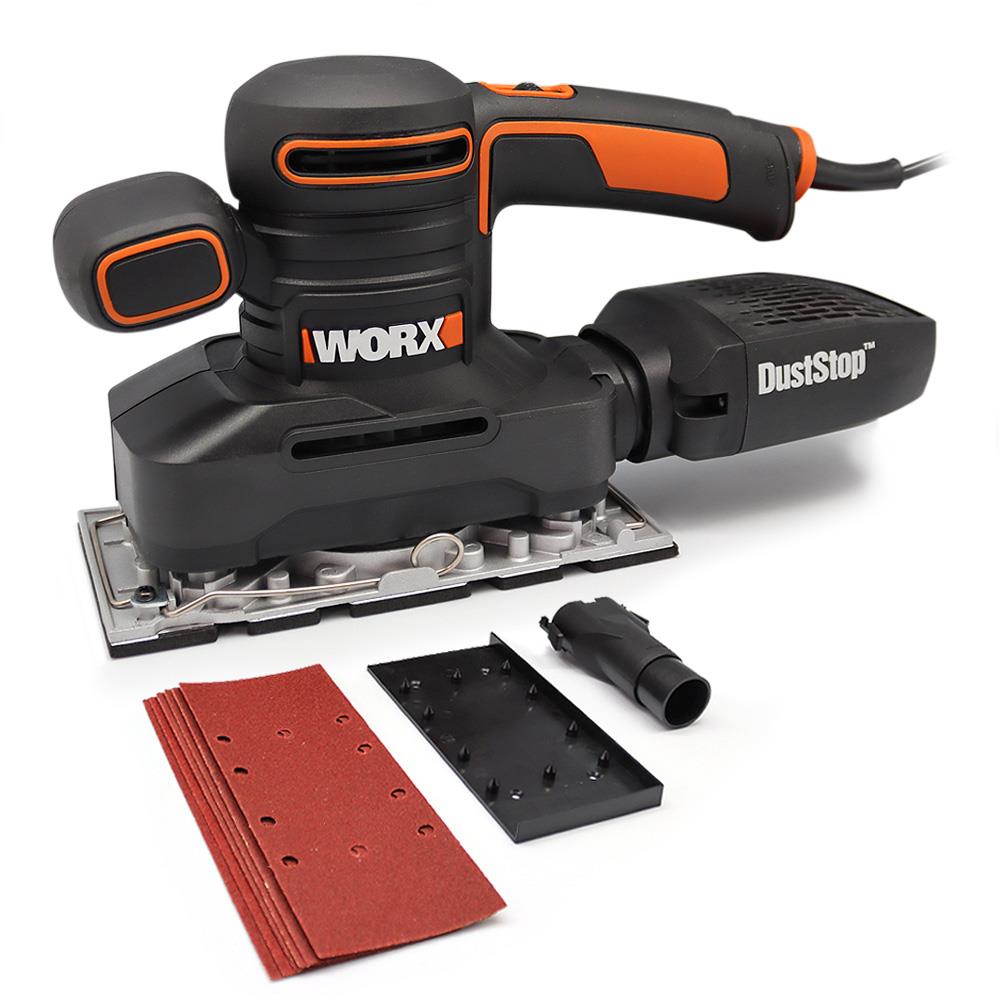 worx-wx641-250watt-profesyonel-titresimli-zimpara-14406 WORX WX641 250Watt Profesyonel Titreşimli Zımpara - Görsel 1