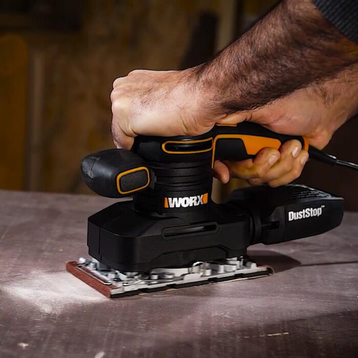 WORX WX641 250Watt Profesyonel Titreşimli Zımpara - Görsel 4