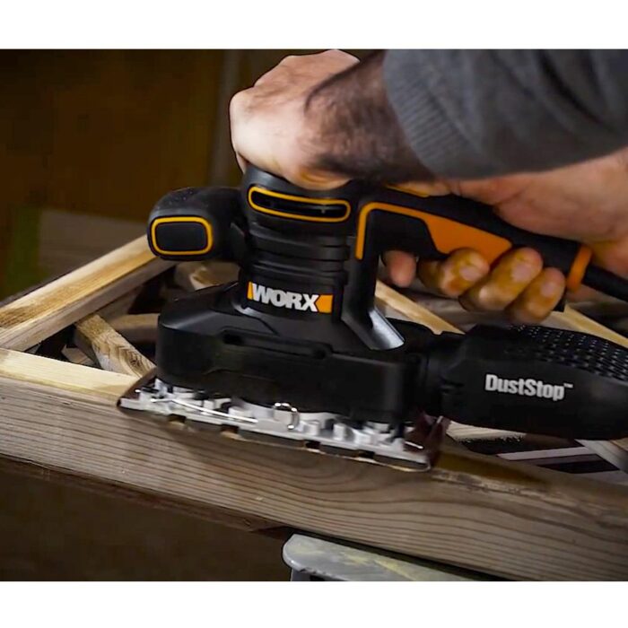WORX WX641 250Watt Profesyonel Titreşimli Zımpara - Görsel 7
