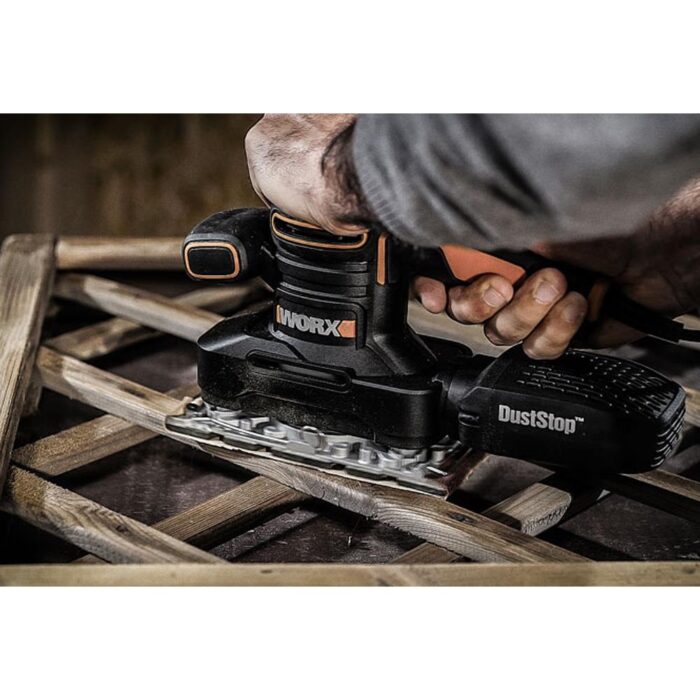 WORX WX641 250Watt Profesyonel Titreşimli Zımpara - Görsel 8