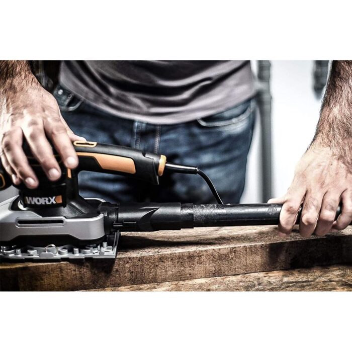 WORX WX642.1 270Watt Profesyonel Devir Ayarlı Titreşimli Zımpara - Görsel 8