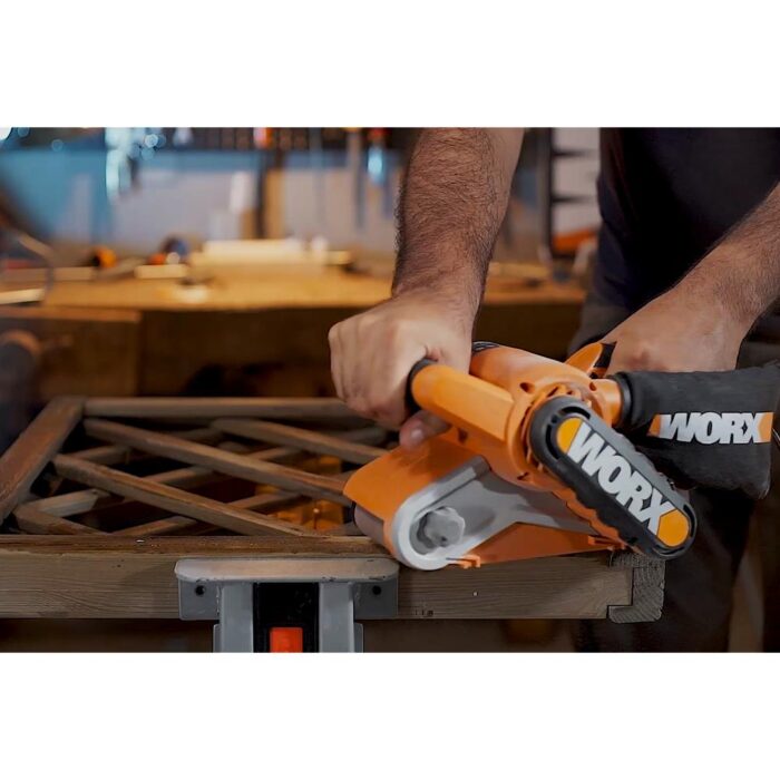 WORX WX661.1 950Watt Profesyonel Devir Ayarlı Tank Zımpara - Görsel 8