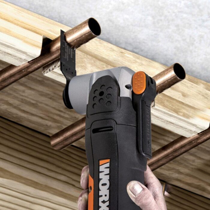 WORX WX696 20Volt 2.0Ah. Li-ion Profesyonel Çok Amaçlı Devir Ayarlı Şarjlı Kesme, Raspalama ve Zımpara - Görsel 7