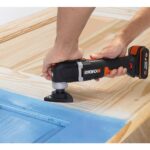 WORX WX696 20Volt 2.0Ah. Li-ion Profesyonel Çok Amaçlı Devir Ayarlı Şarjlı Kesme, Raspalama ve Zımpara - Görsel 10
