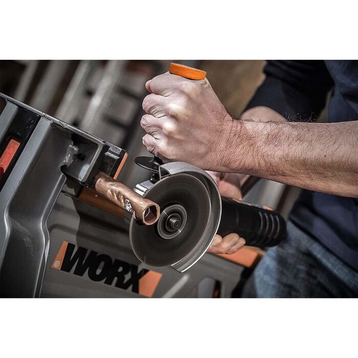 WORX WX800.9 20Volt 115mm Profesyonel Avuç Taşlama (Akü Dahil Değildir) - Görsel 6