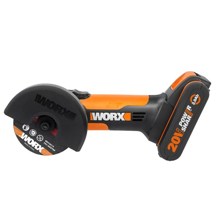 WORX WX801 20Volt 2.0Ah. Li-ion Profesyonel Şarjlı Mini Multi Taşlama - Görsel 2