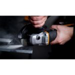 WORX WX803 20Volt 2.0/4.0 Ah. Li-ion Çift Akülü 125mm Profesyonel Şarjlı Avuç Taşlama - Görsel 6