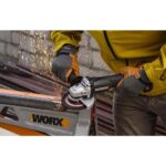 WORX WX812.9 20Volt 125mm Kömürsüz Profesyonel Avuç Taşlama (Akü Dahil Değildir) - Görsel 4