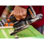WORX WX822 20Volt 2.0Ah. Li-ion Şarjlı Profesyonel Üçgen Mouse Zımpara - Görsel 4