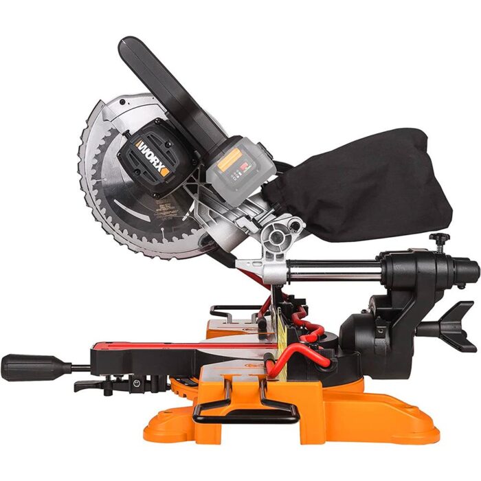 WORX WX845.9 20Volt 216MM Profesyonel Kızaklı Gönye Kesme (Akü Dahil Değildir) - Görsel 3