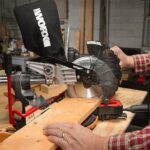 WORX WX845.9 20Volt 216MM Profesyonel Kızaklı Gönye Kesme (Akü Dahil Değildir) - Görsel 4