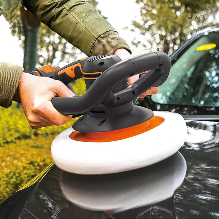 WORX WX856 20Volt 2.0Ah. Li-ion 254MM Şarjlı Orbital Polisaj Makinesi - Görsel 6