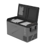 Tradekar CoolZ 83 83L 12/24/230V -20°C Çift Bölmeli Kompresörlü Taşınabilir Buzdolabı